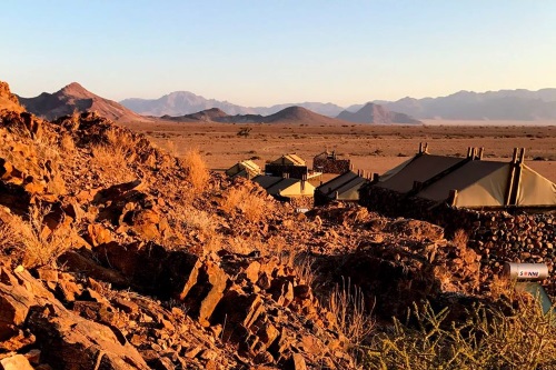 The Elegant Desert Eco Camp omgeving